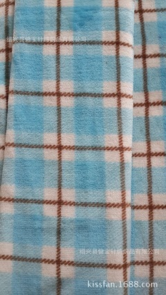 紹興縣健寶針紡織品 現(xiàn)貨格子雙面法蘭絨，優(yōu)質(zhì)實(shí)惠的紡織選擇