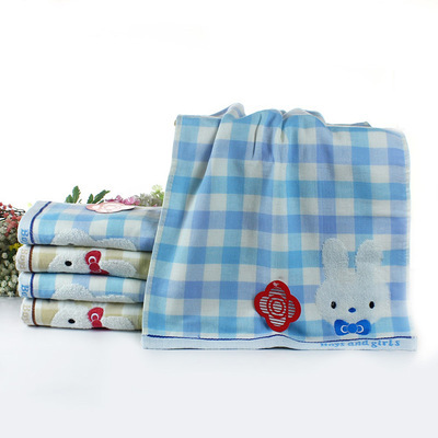 供應(yīng)潔麗雅純棉紗布繡花面巾 高檔時(shí)尚，吸水性強(qiáng)